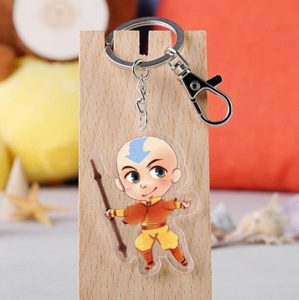 1Pcs Anime Avatar The Last Airbender Keychain Cartoon Figure Aang Katara Azula Acrylic Bag Pendant Keyring 6.jpg 640x640 6 - Avatar The Last Airbender Merch
