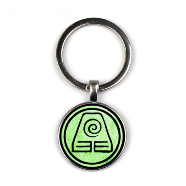 New Avatar The Last Airbender Keychain Kingdom Jewelry Air Nomad Fire And Water Tribe Pendant Glass 2.jpg 640x640 2 - Avatar The Last Airbender Merch