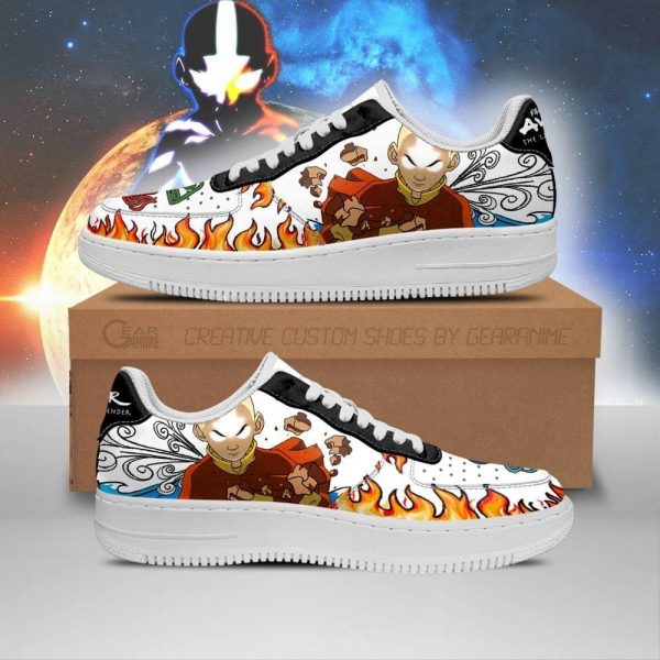 avatar airbender air force sneakers characters anime shoes fan gift idea pt06 gearanime 1 - Avatar The Last Airbender Merch