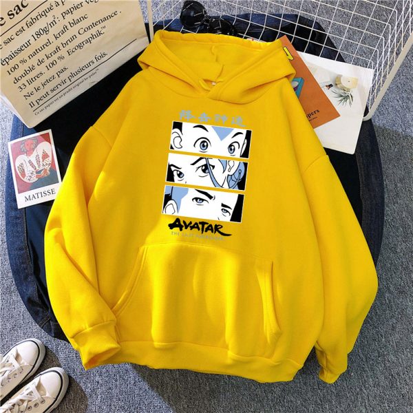 2021 Anime Avatar The Last Airbender Print Hoodies Man Long Sleeve Casual Pullover Male Autumn Fleece 2 - Avatar The Last Airbender Merch