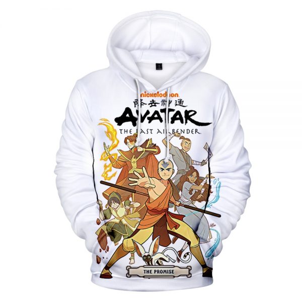 Avatar The Last Airbender 3D Print Hoodies Cartoon Anime Sweatshirt Men Women Fashion Hoodie Pullover Hip 1 - Avatar The Last Airbender Merch