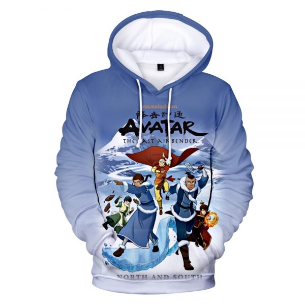 Avatar The Last Airbender 3D Print Hoodies Cartoon Anime Sweatshirt Men Women Fashion Hoodie Pullover Hip - Avatar The Last Airbender Merch