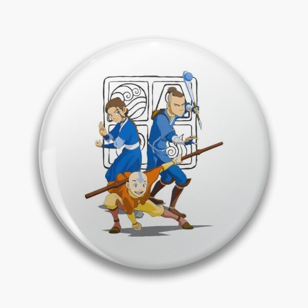 Avatar The Last Airbender Group All 90S Soft Button Pin Customizable Cute Funny Lapel Pin Metal 13.jpg 640x640 13 - Avatar The Last Airbender Merch